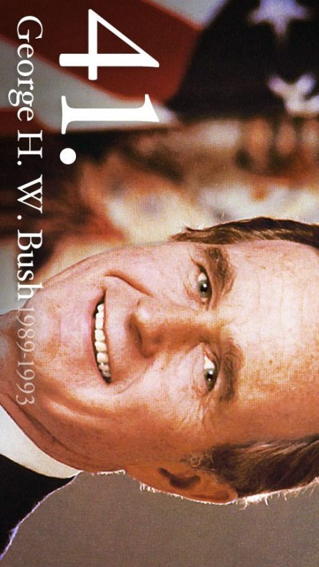 Free printable President George H.W. Bush picture