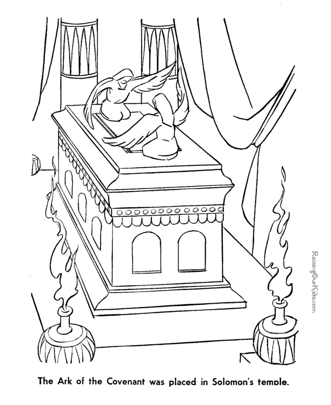 Nativity coloring page to print
