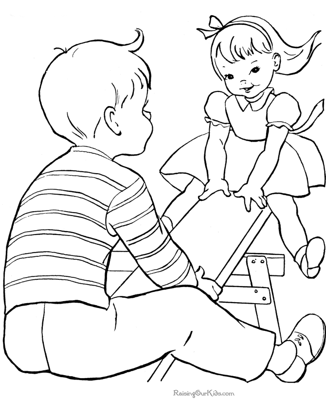 Free Kids Coloring page to Print