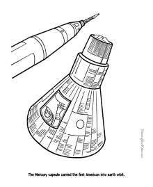 Space coloring sheets
