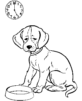 coloring page of dogs