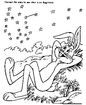 coloring pages of Bugs Bunny