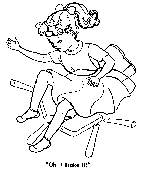 Goldilocks and Three Bears coloring pages
