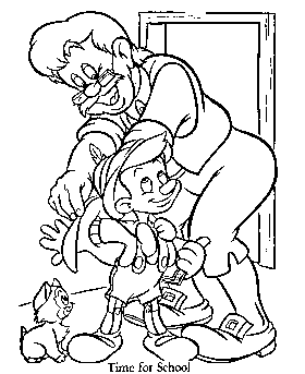 coloring pages of Pinocchio