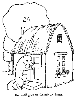 Red Riding Hood coloring pages