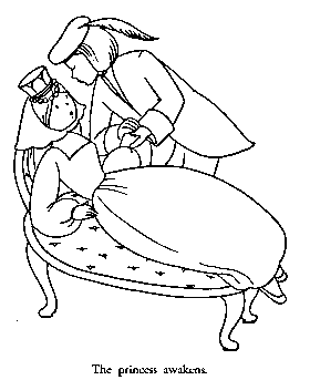 Sleeping Beauty coloring pages