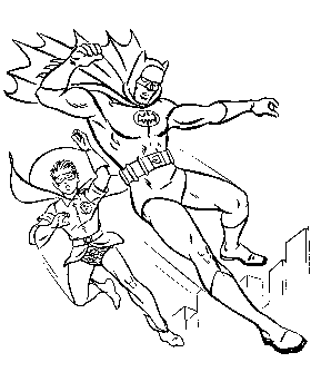 Super Hero coloring pages