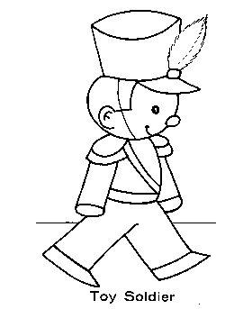 Christmas Toys coloring page