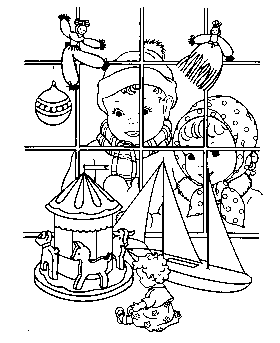 Christmas Toy coloring pages