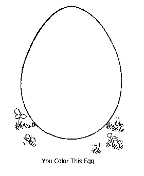 Easter Egg coloring pages