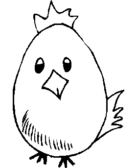 Easter preschool coloring pages