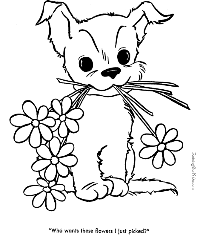 Mother´s Day colouring page