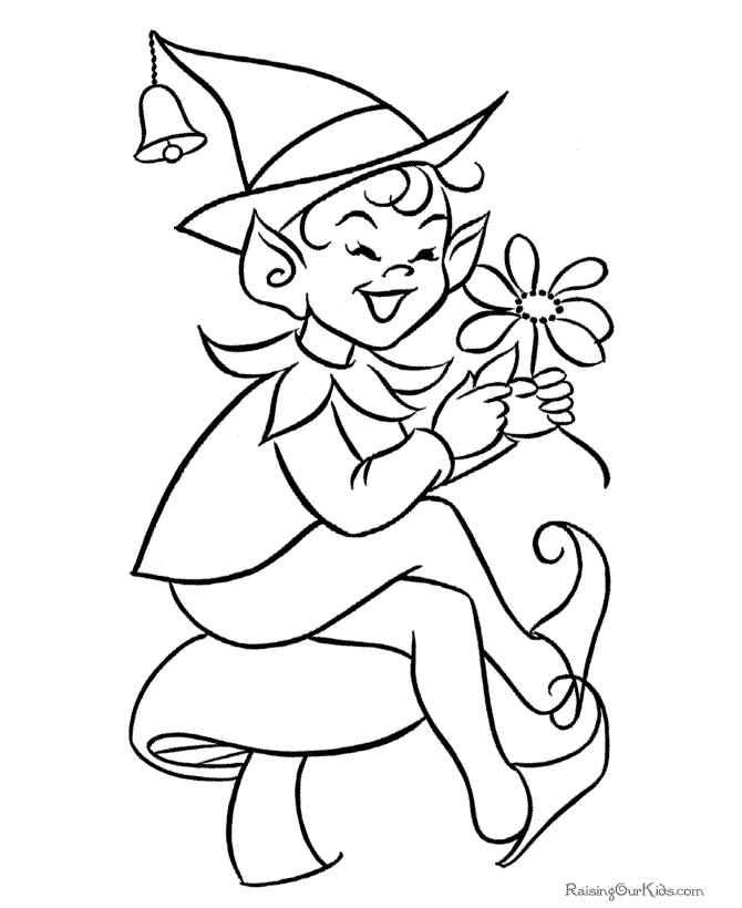 Kids on St Patrick's Day Coloring Page
