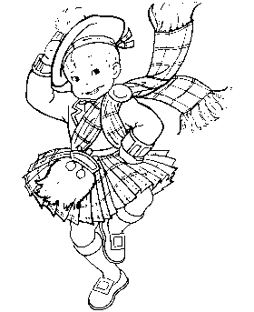 St. Patrick´s Day Kids coloring page