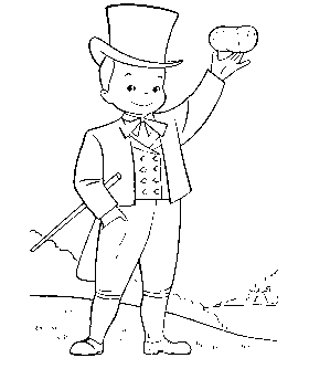 coloring page of St. Patrick´s Day Kids