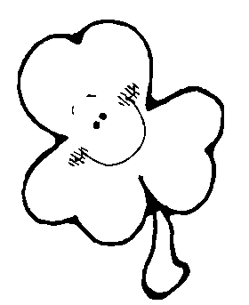 Preschool St. Patrick´s Day coloring page