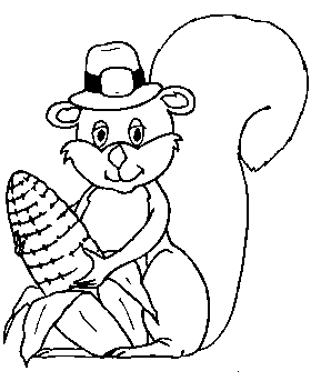Happy Thanksgiving coloring pages