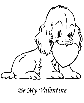 Printable Valentine´s Day Gifts Coloring Page