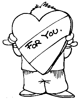 Happy Valentine´s Day Coloring Pages