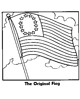 American Flag coloring pages
