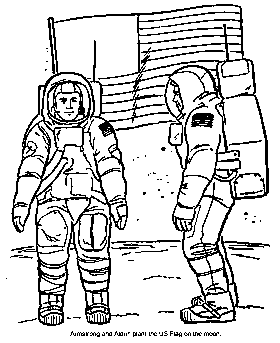 Kids history coloring page
