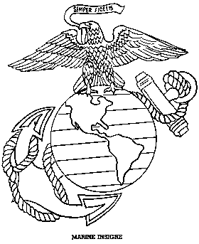 Military coloring page for kids