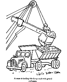 coloring pages of trucks