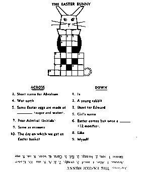 Crossword puzzles for kids