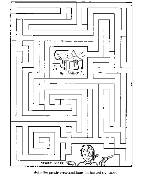 Channel mazes for kids